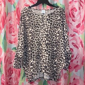 🤎 Mint Julep Boutique Leopard Top 🤎